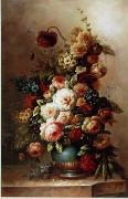 Floral, beautiful classical still life of flowers.047
